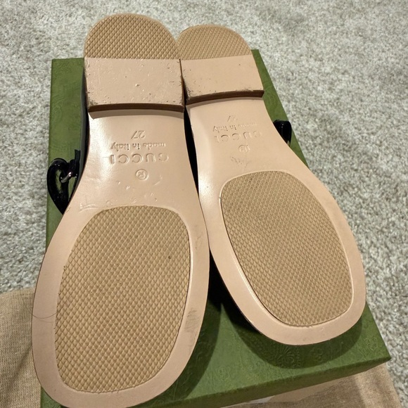 Gucci Black Patent Leather Kids Dress Shoes - Picture 3 of 7